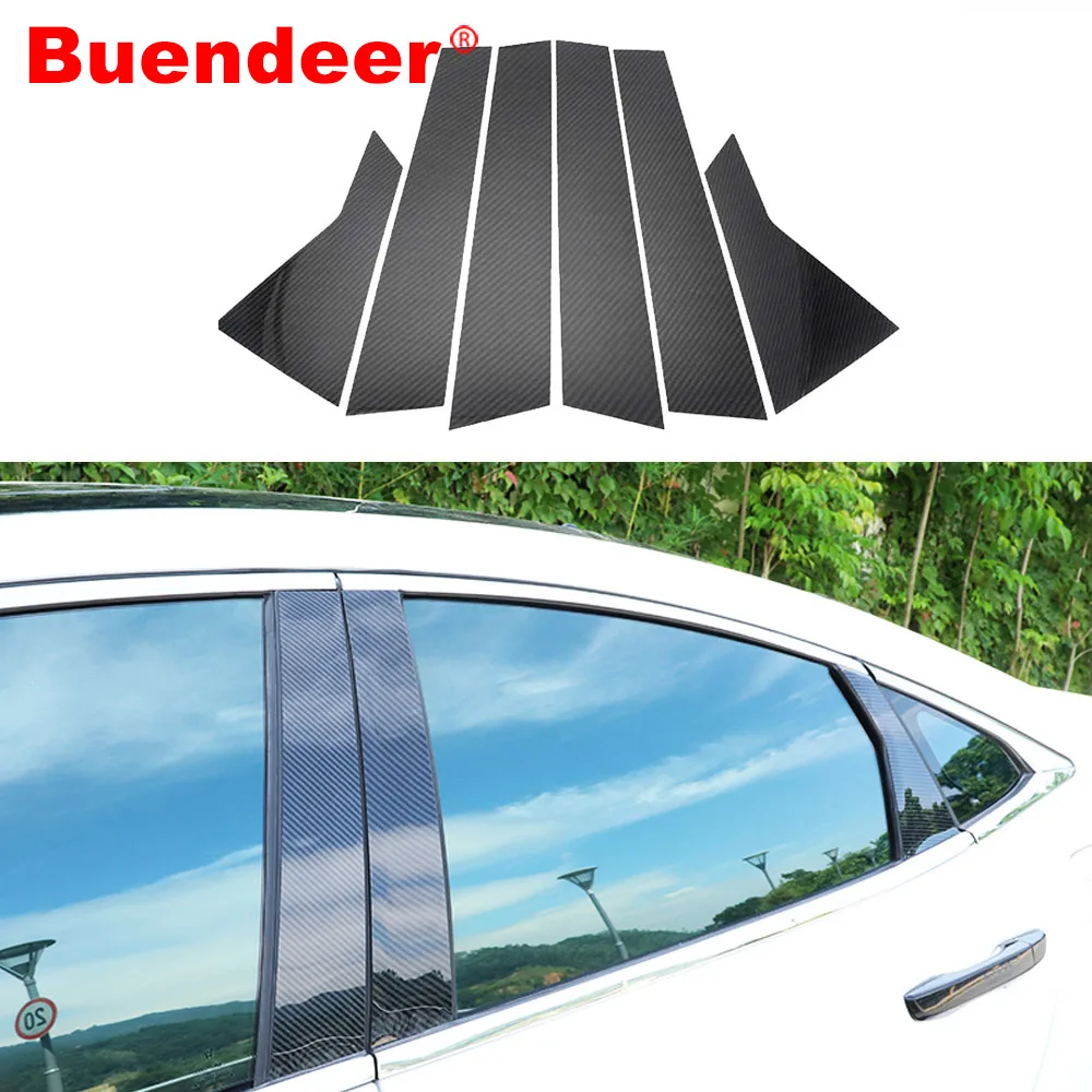 Buendeer наклейка из углеродного волокна для 10 го поколения Honda Civic EX L Touring Si Седан Тип