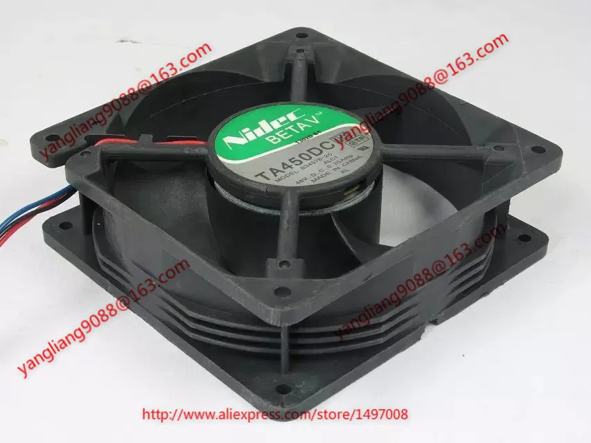 

Вентилятор охлаждения сервера Nidec B34578-26 ALC1 DC 48V 0.25A 120x120x38 мм