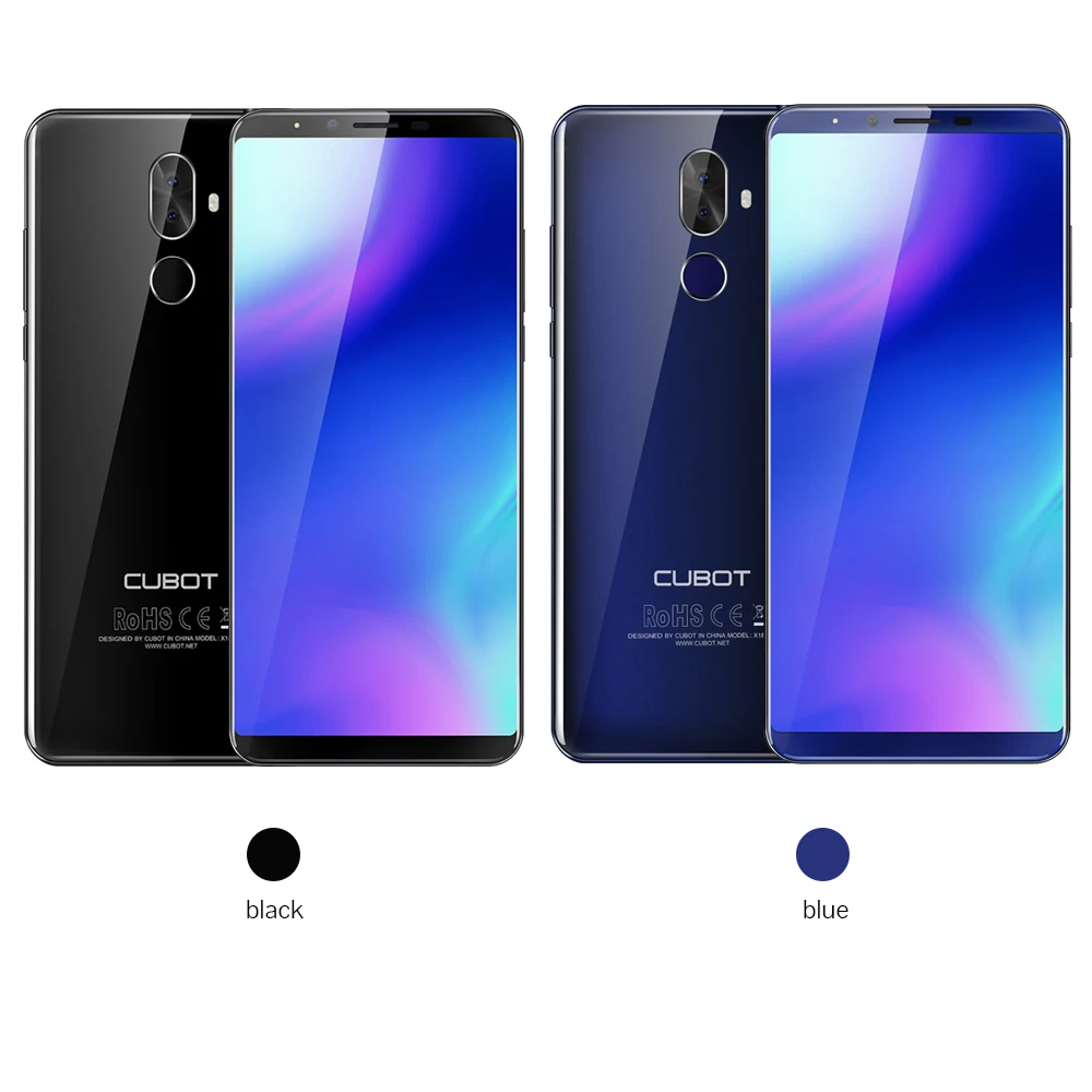 Смартфон Cubot X18 Plus MT6750T, четыре ядра, 4 Гб ОЗУ, 64 Гб ПЗУ, 5,99 дюйма, 18:9 FHD+,, Android 8,0, 4000 мА/ч, задняя двойная камера, 4G LTE