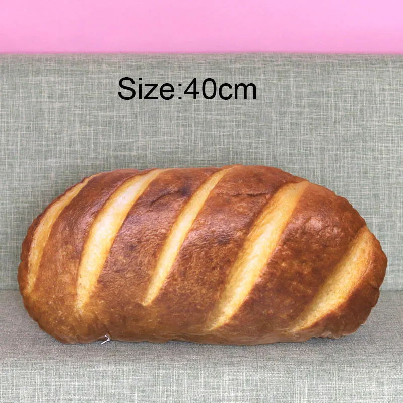 brown bread-40cm Моделирование древесины текстуры Большой ивы Пирс моделирование съемные моющиеся подушки для дивана домашние декоративные - Цвет: brown bread-40cm