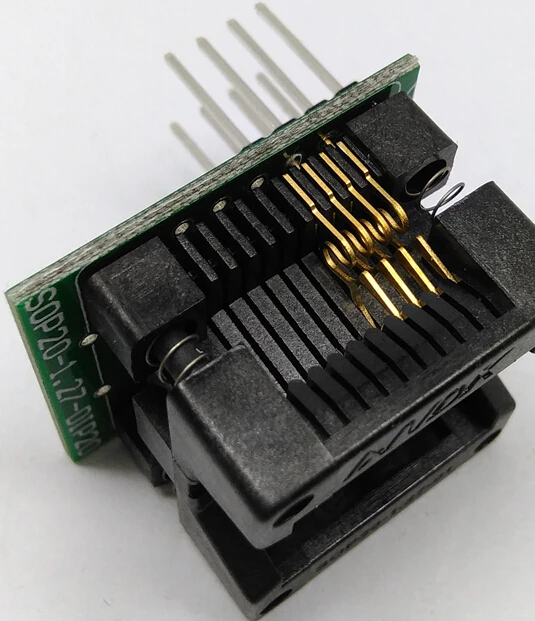 Много 24/25XX SPI флэш чип EEPROM BIOS programer CH341 с sop8 (16) 1 27 SOP8 (20) socket SOP16 (28) socket|programator bios|programer