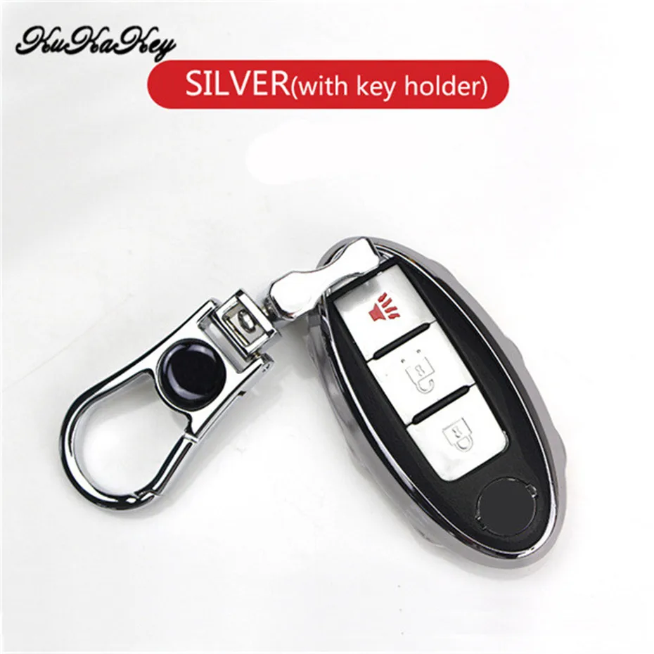 Автомобильный брелок TPU чехол для ключей Nissan Tidda Livida X Trail T31 T32 Qashqai Teana March Juke Remote Key