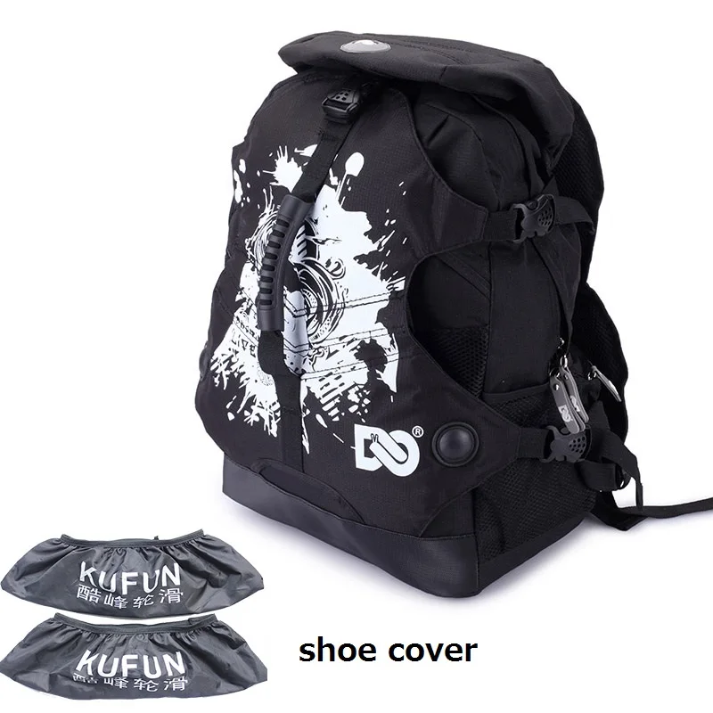 M graffiti x shoe co Встроенный рюкзак для коньков, сумка для роликовых коньков, обувь, рюкзак, сумка для роликовых коньков, рюкзак для взрослых, рюкзак, сумка через плечо - Цвет: M graffiti x shoe co
