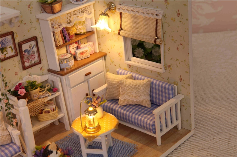 Милый DIY Дневник котенка музыкальная шкатулка хороший подарок на день рождения для девушки сияющая музыкальная шкатулка сделанная с деревом обучающая ручная работа