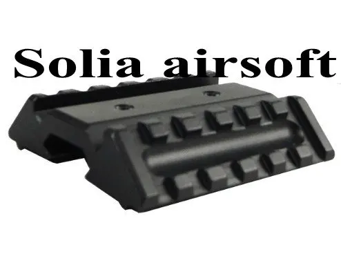 

Tactical DUAL Side 45 Degree Offset Weaver Style Rifle Scope Mount for hunting