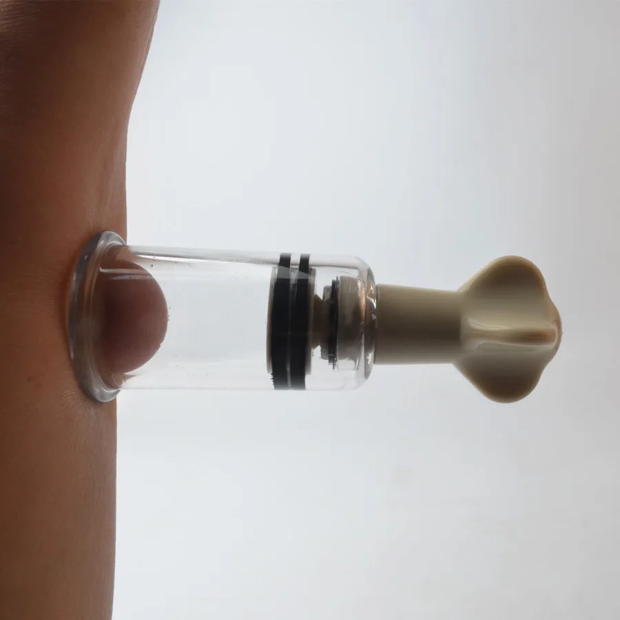 2 шт./лот груди присоска для сосков киска клитор массажер насос половой