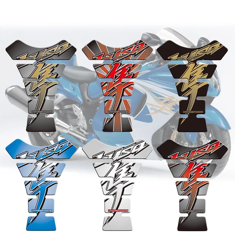 

3D Motorcycle Fuel Oil Tank Pad Decal Protector Cover Sticker For Suzuki Hayabusa GSX1300R