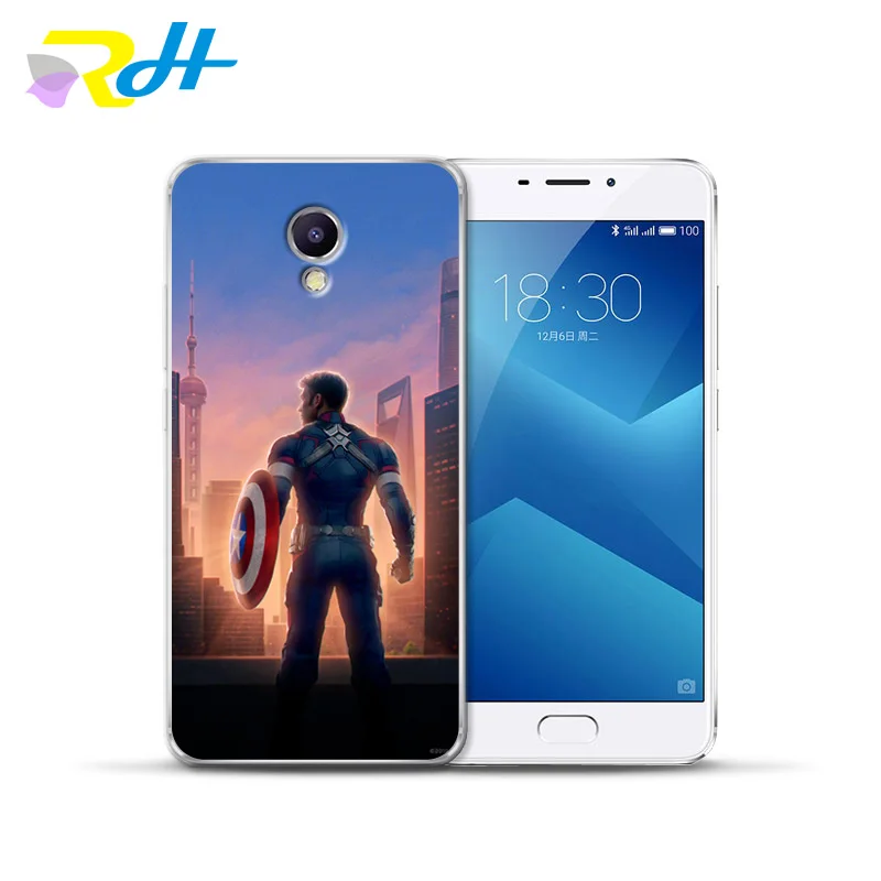 Чехол Etui для Meizu U10 U20 M5 Note M5C M3C Pro 6 M3S Max M5S M6 M3 чехол модных Мстителей: Endgame | Мобильные