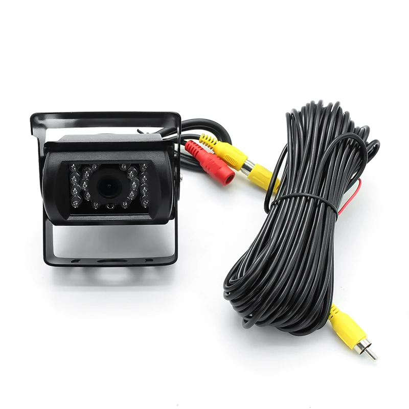 GreenYi HD AHD " TFT ЖК-экран 2 CH автомобильный монитор парковки DVR цифровой видеорегистратор с ИК фронтальной задней камерой для автобуса грузовика