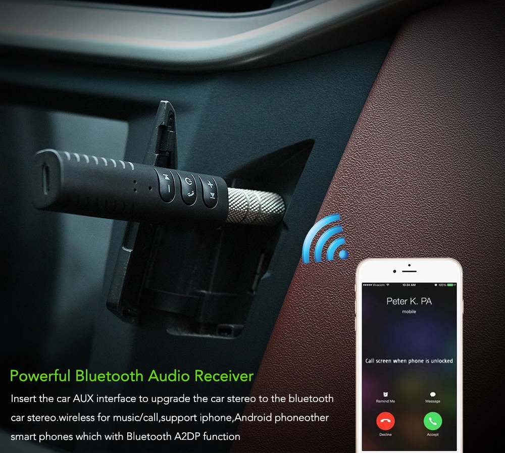 Автомобильный музыкальный аудио bluetooth-приемник адаптер для VW GOLF POLO Passat Skoda Octavia Fabia