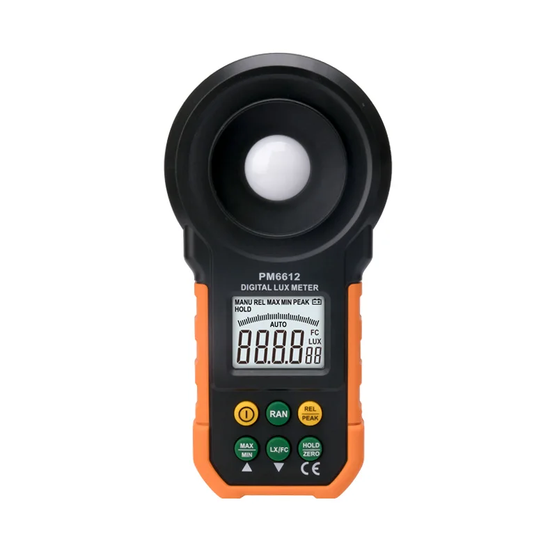 Цифровой измеритель люкс MS6612 200000 освещенности спектра Автоматический диапазон