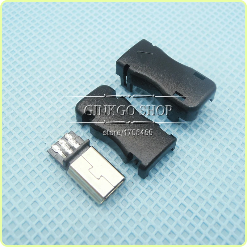 50 компл./лот DIY USB 5P 5Pin разъем OTG Mini B 3 в 1 для общего использования мини usb jack