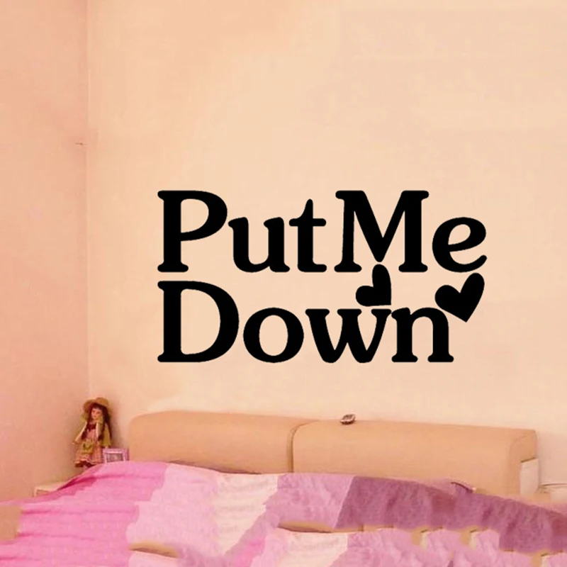 PUT ME DOWN наклейка для сиденья унитаза наклейка светящаяся наклейка s Декоративные сиденья на унитаз крышка наклейка наклейки для ванной в продаже