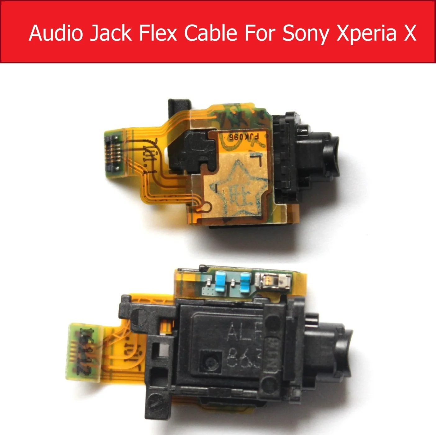Фото Гибкий кабель с аудиоразъемом для наушников Sony Xperia X/X Compact/X Performance/XA/XA1/XA1P/XA1 Ultra/XZ Premium/XZ/XZS/XZ1/XZ1 mini №3