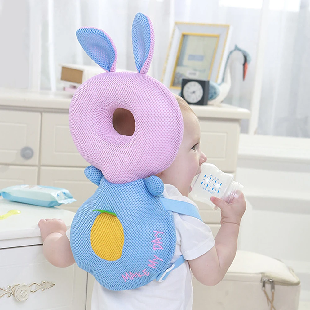 Newborn Baby Head Protection Pad Pillow New-Born Toddler Headrest Kids Back Shatter Resistant Cushion Infant Pillows | Мать и ребенок