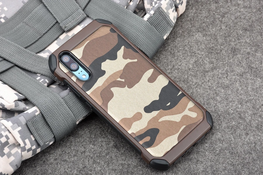 ITEUU P20/P20PRO армейский камуфляжный чехол для huawei P20/P20 PRO Air Bag TPU+ PC противоударный чехол
