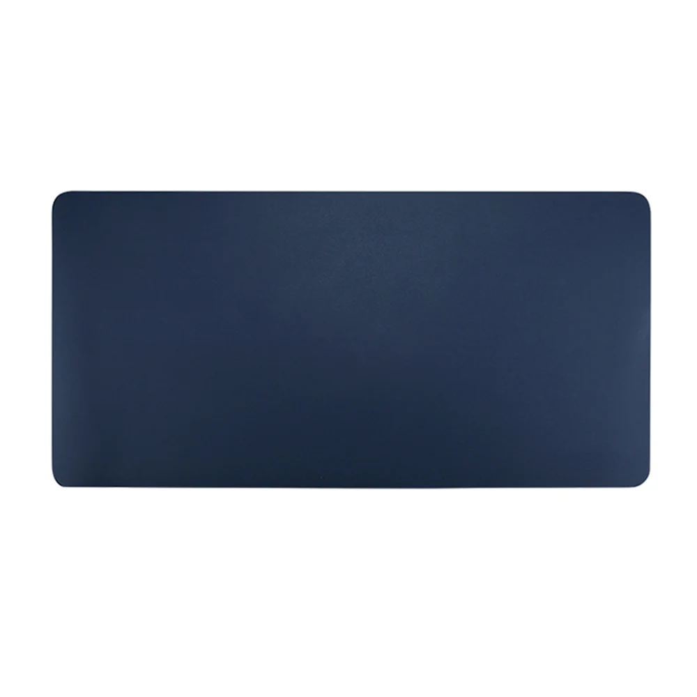 Dark Blue 70X35 см большой кожаный коврик для мыши Коврик для мыши Офисный Компьютерный стол коврик современная настольная игровая клавиатура Коврик для мыши мягкая подушка для ноутбука - Цвет: Dark Blue