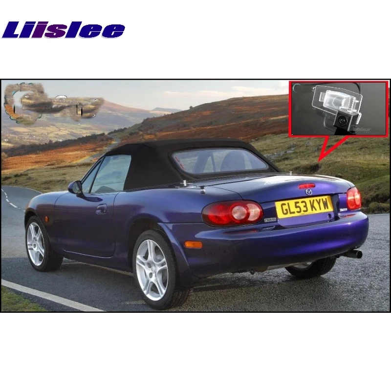 LiisLee камера заднего вида для Mazda MX5 MX 5 Miata NB MK2 1998 ~ 2005 ПЗС|Камеры авто| |