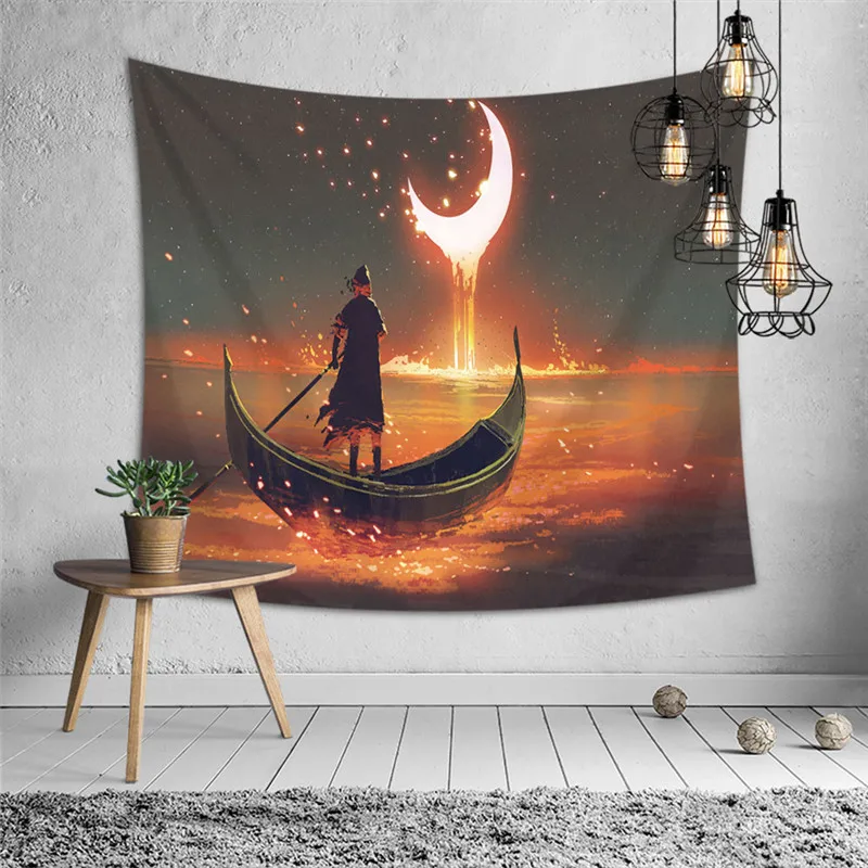 МАНДАЛА ГОБЕЛЕН мультфильм ковер на стену Спальня Гостиная Home Decor Wall гобелен, настенные картины настенный ковер коврики для йоги