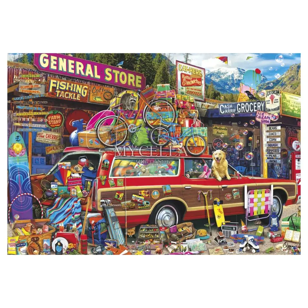 Алмазная 5D картина сделай сам в виде автомобиля для семейного отпуска алмазная