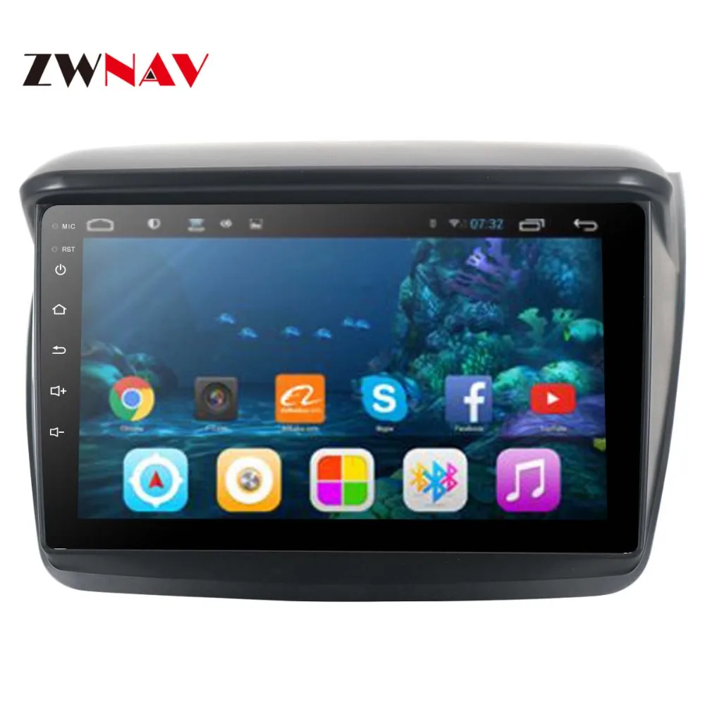 Android 8 rom 32G ips экран gps Авторадио Навигация головное устройство мультимедиа для MITSUBISHI Montero/L200/PAJERO SPORT/Nativa 2008