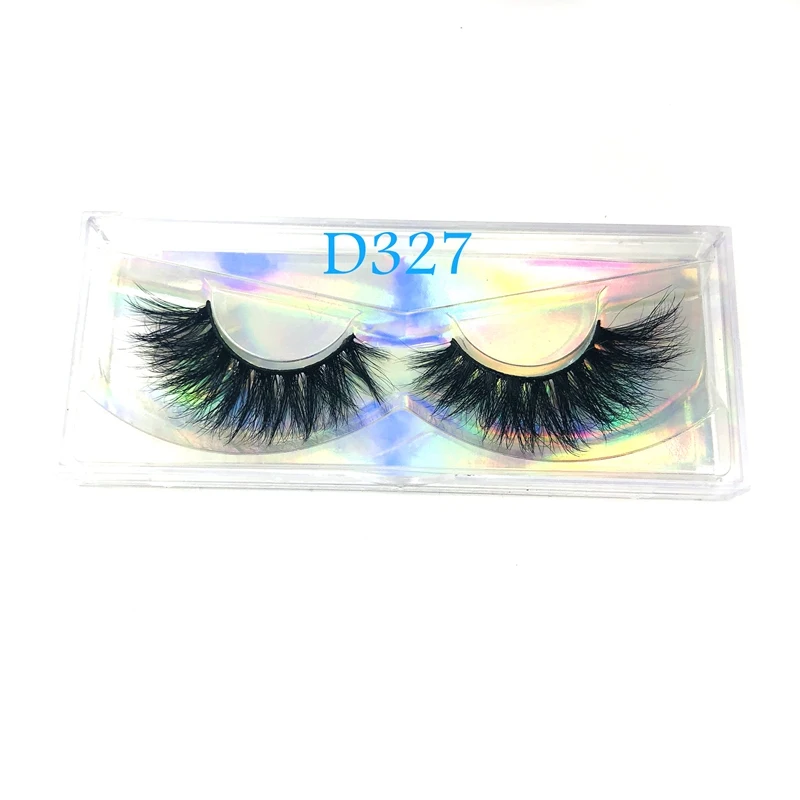 D327 Buzzme 3D норковые ресницы длительные норковые ресницы накладные ресницы объем норки накладные ресницы для макияжа густые ресницы - Цвет: D327