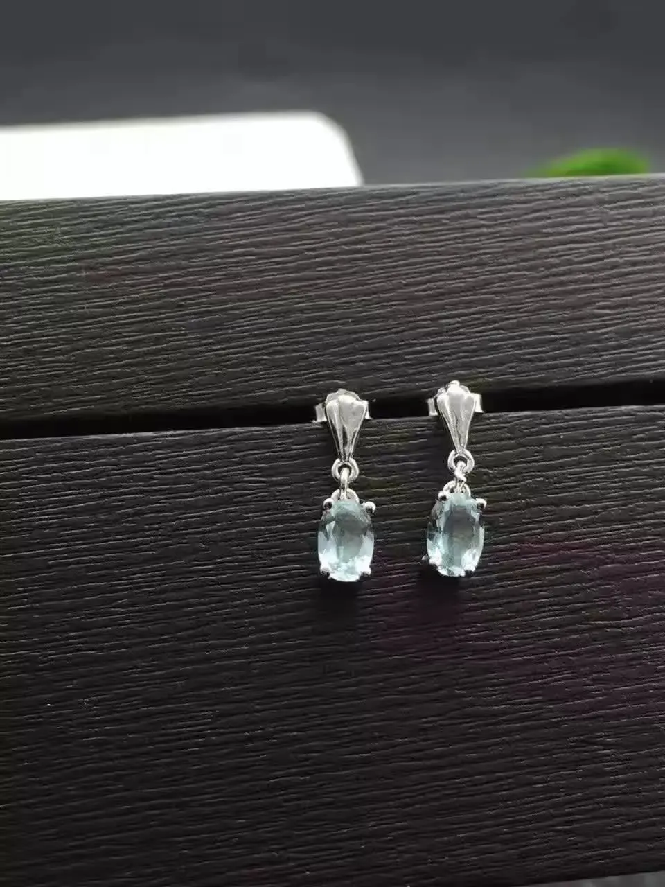 Женские серьги пусеты Fidelity из натурального серебра 925 пробы 4*6 мм|stud earrings|natural