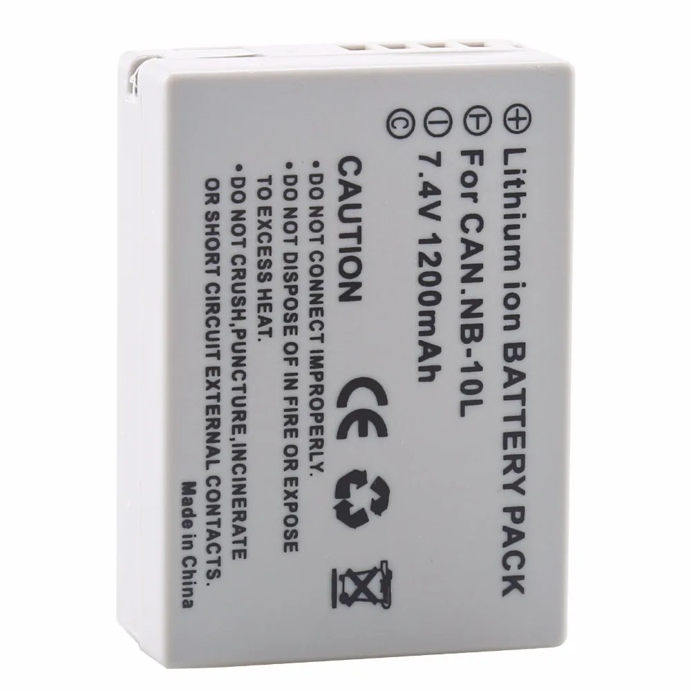 5 шт. NB 10L NB10L замена цифровой Батарея зум объектив для Canon PowerShot G15 G1X G16 SX50 SX40 G3X SX40HS