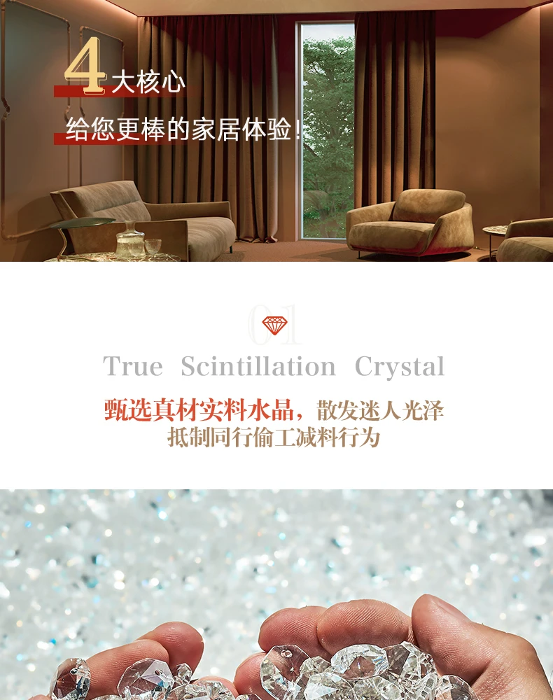Modern crystal chandeliers Lights Home Lighting ledlamp Living room Bedroom plafonnier Round led chandelier lampadari fixtures