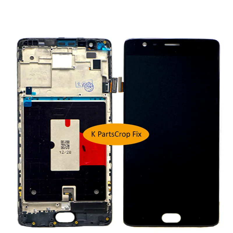 Oneplus 3 ЖК-экран Oneplus 3T экран дисплея протестированный экран с рамкой Замена для Oneplus 3T A3010 A3000 A3003 5,5 дюймов