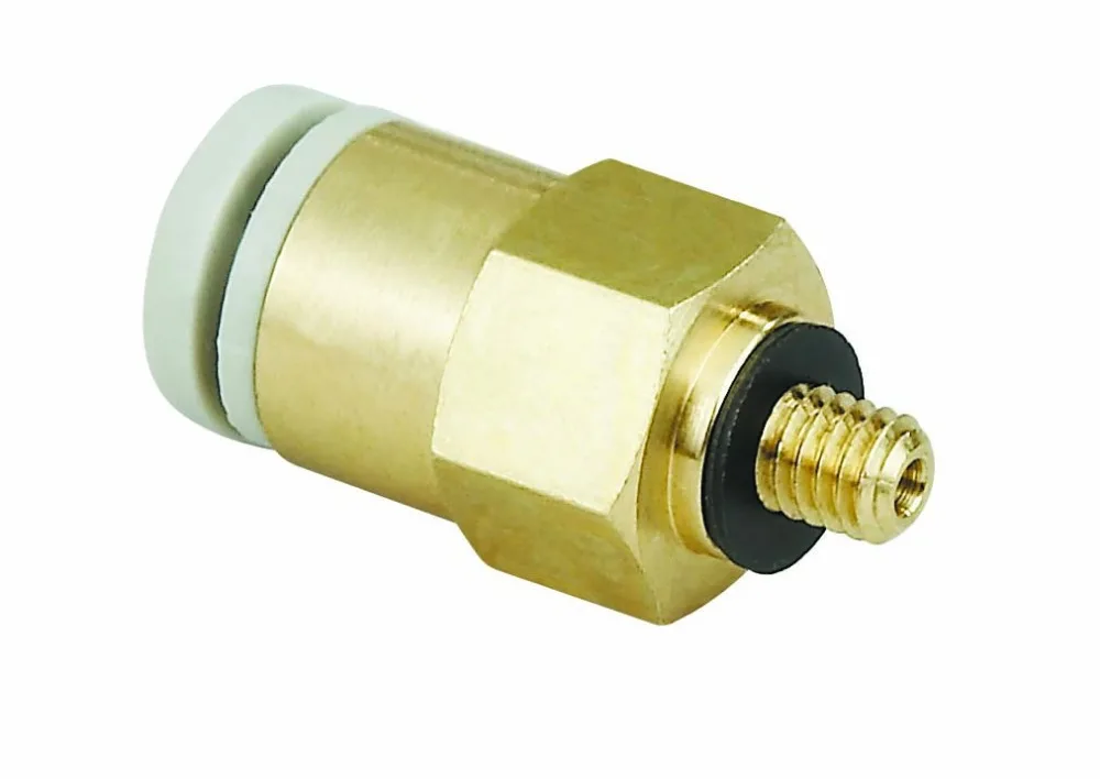 

Free shipping Quality pneumatic part fittings Brass Male thread Adaptor connector for OD 3mm PU hose/Nylon Hose/soft Nylon Hose