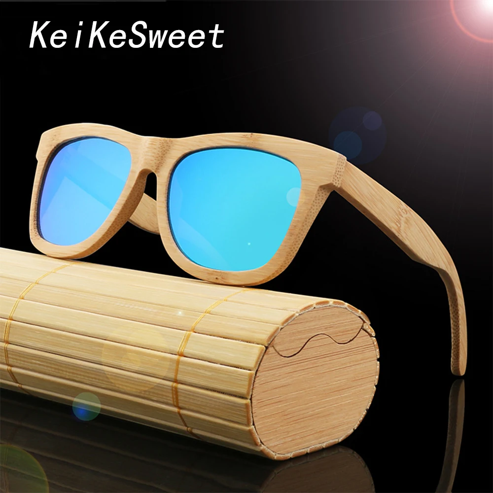 KeiKeSweet Горячая Настоящее Дерево поляризованные человек Для женщин Бамбук
