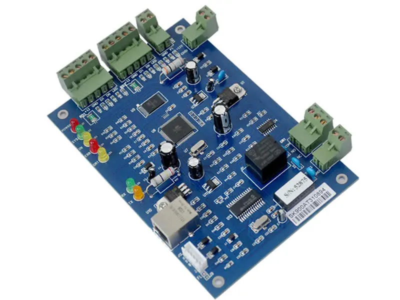 TCP/IP однодверный контроллер доступа комплект с мощности чехол 110V / 220v источника