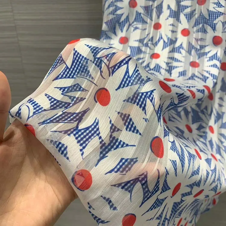 women fashion o-neck print dresses at190194
