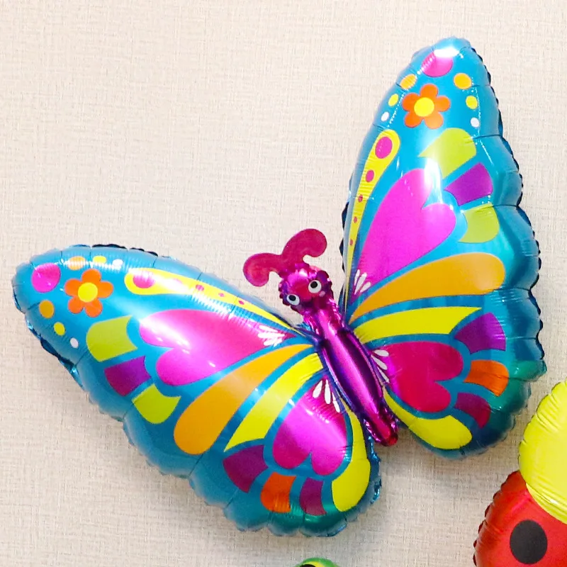 Праздничное платье насекомое животное из алюминиевой фольги Воздушные шары