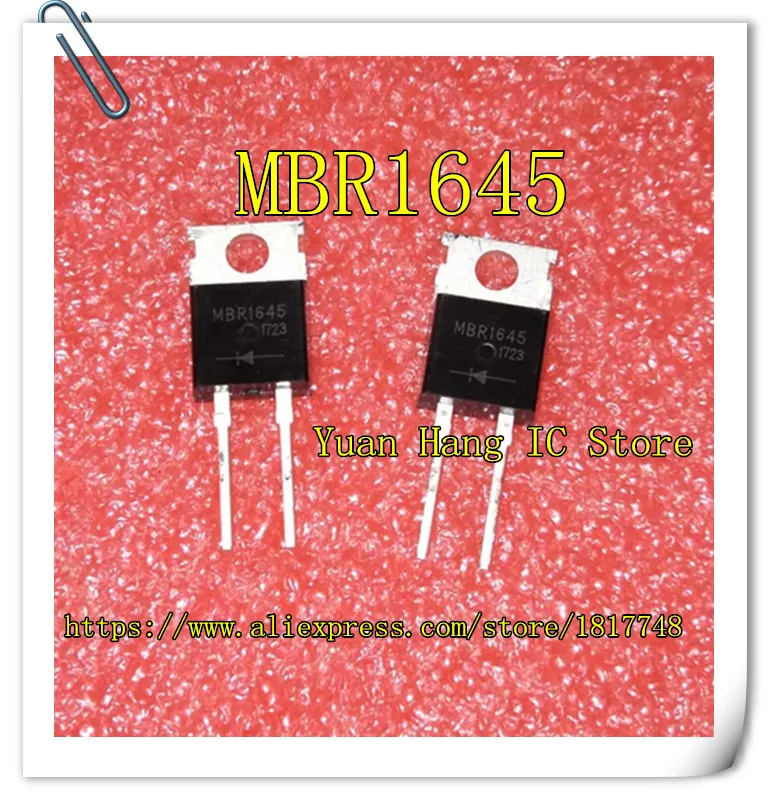 

10PCS/LOT MBR1645 1645 TO-220 NEW