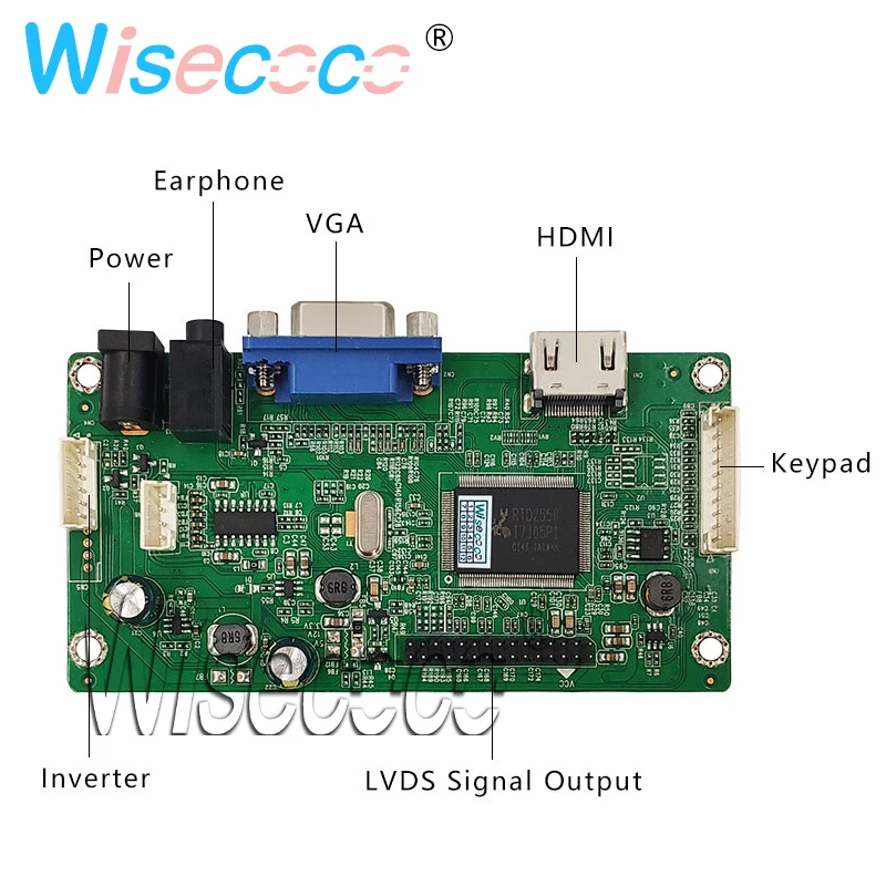 10,1 дюймов 2 k lcd 2560*1600 экран HDMI драйвер vga плата контроллера