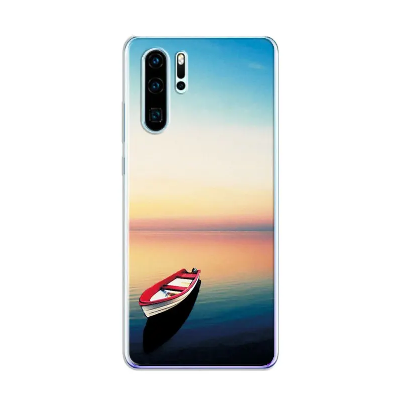 Новинка чехол для телефона Huawei P30 Pro новейший силиконовый с принтом бабочки Lite Funda