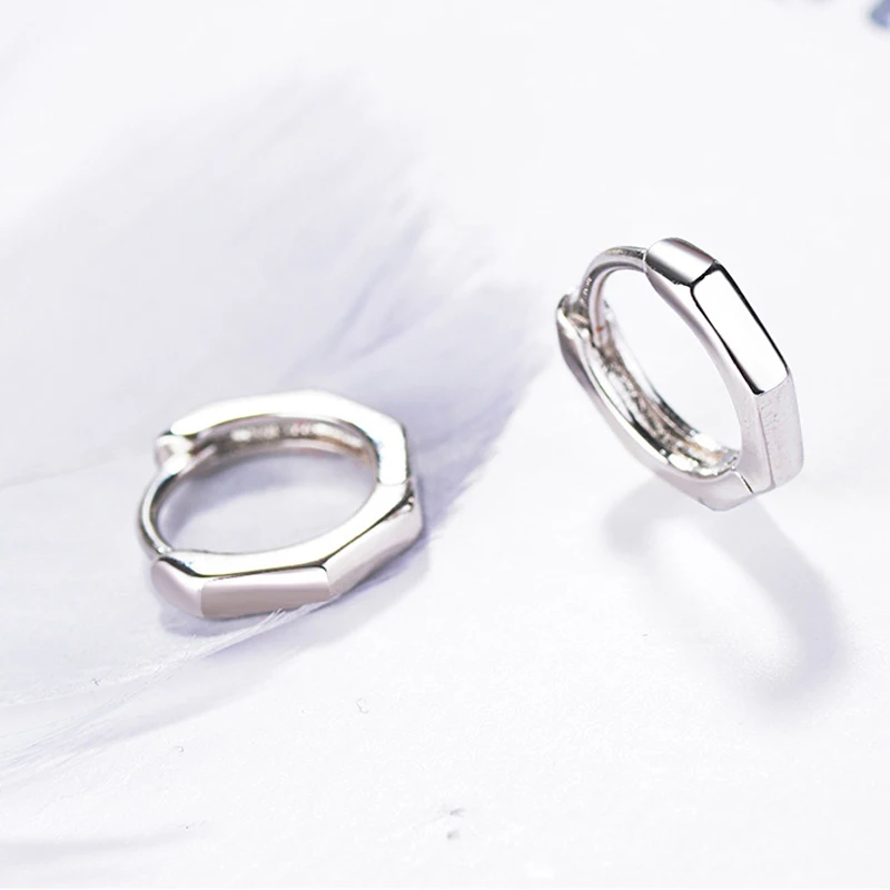 Корейские простые серьги кольца для женщин и мужчин ювелирные изделия