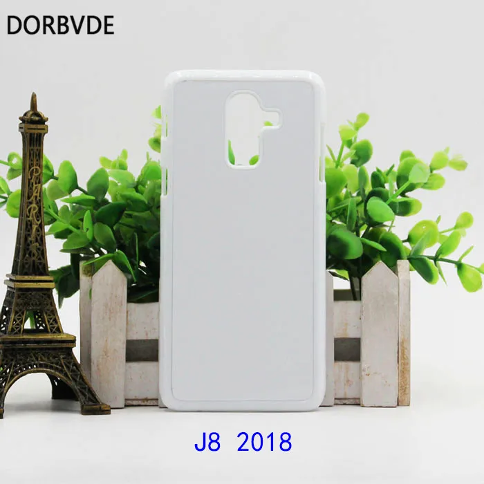 Сублимационный чехол 2D для Samsung J8 2018 j6 prime жесткая пластиковая задняя крышка с