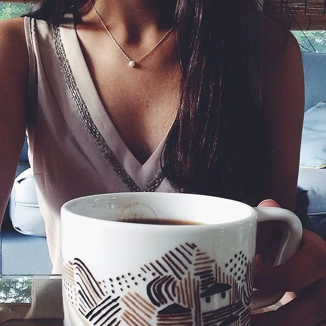 Подружки невесты моделирование подвес ожерелье из окисленного жемчуга в виде