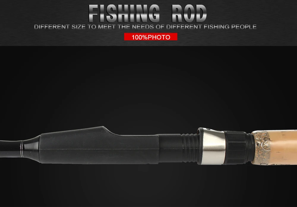 FISH KING 99% углерод 2,1 М 2,4 М 2,7 м 2 секции Приманки Вес 5-25 г Мягкая приманка удочка Спиннинг удочка