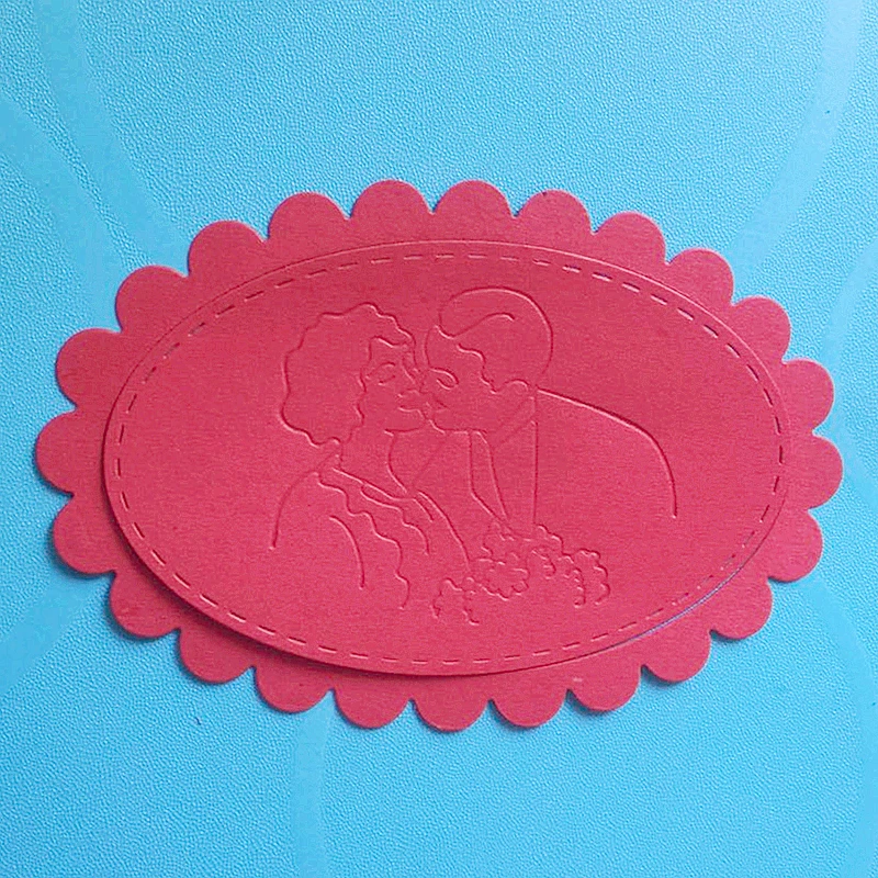 

YLCD912 Old Lover Metal Cutting Dies For Scrapbooking Stencils DIY Album Cards Decoration Embossing Folder Die Cutter Tools Mold