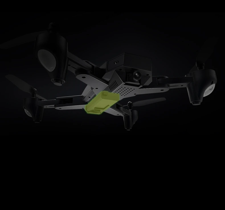 VISUO XS809HW(XS809H-W-HD-G) складной Wifi FPV Дрон с 2-мегапиксельной камерой удержание высоты g-сенсор режим RC Квадрокоптер RTF 2,4 ГГц