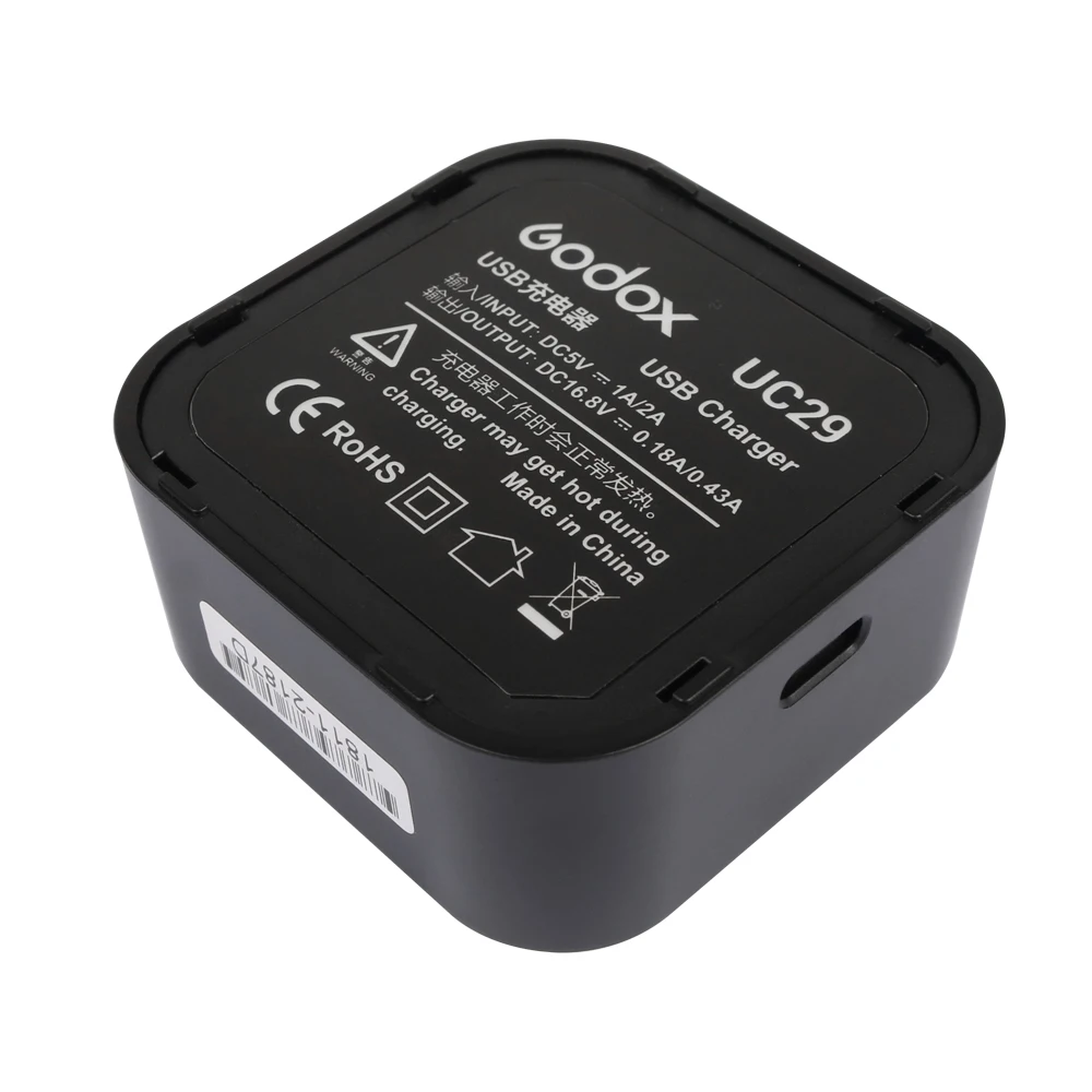 Godox AD200 USB Зарядное устройство UC29 для WB29 Батарея