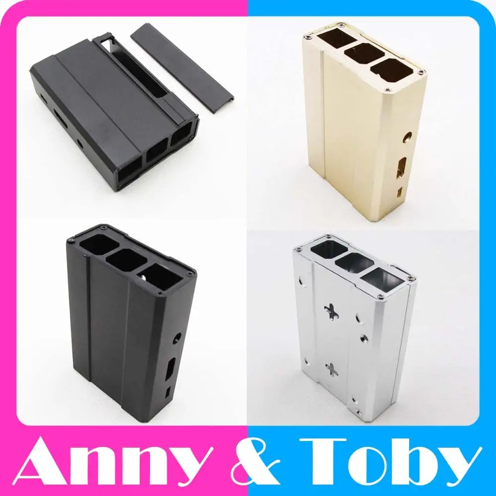 Черный алюминиевый чехол B61 металлический для Raspberry PI 3 B Модель 2 корпус корпус|case