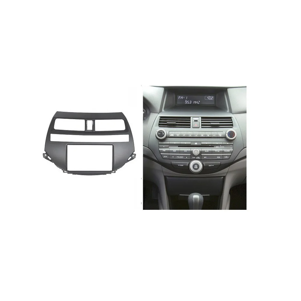 Двойной Din фасции Для Honda viii accord 2008 + Радио DVD стерео CD панель установка приборной