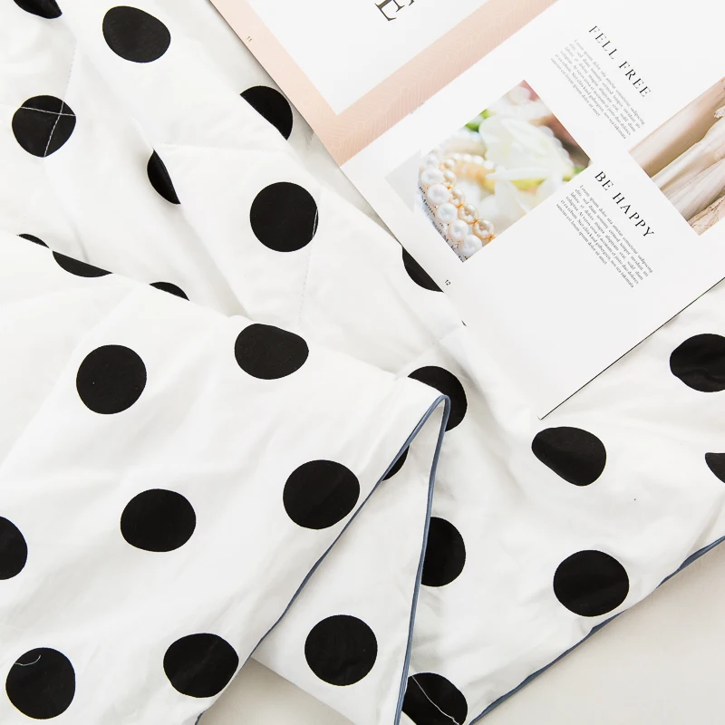 Летнее Хлопковое одеяло одеяла мультяшное покрывало для кровати взрослых и