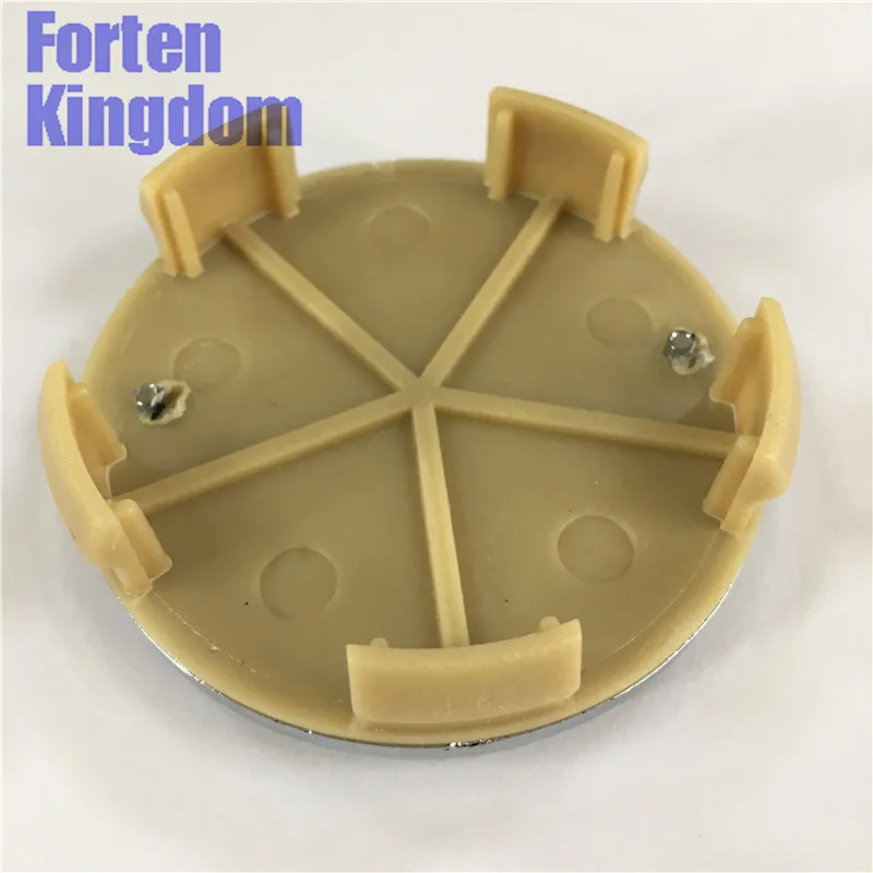 Forten Kingdom 4 шт. ABS подходит для автомобиля Fiat Красный Хром 60 мм 2 3/8 дюйма пользовательские ступицы колеса центр Крышка Ступицы s