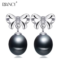 classic freshwater pearl earrings for women 925 sterling silver pearl earring girl fashion pearl jewelry
